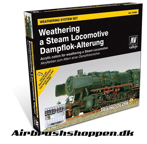 73.099 Weathering a Steam Locomotive model color 9x17ml